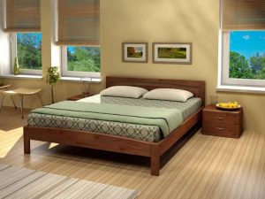 Как правильно выбрать двуспальную кровать из массива дерева?
