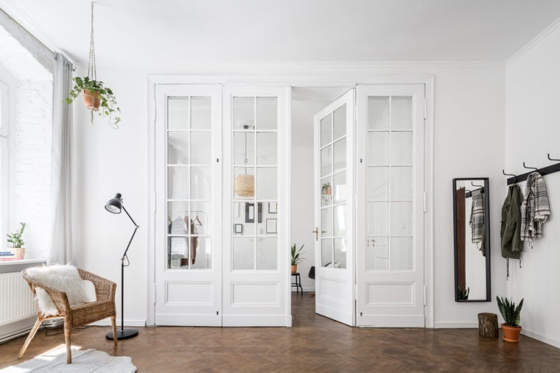 Белые межкомнатные двери: за и против, обзор моделей и 72 фото в интерьере | ivd.ru