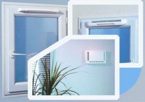 Приточная вентиляция: позволяет эффективно проветривать помещение без использования окон и форточек