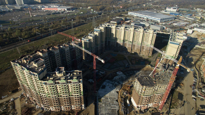 Ввод жилья в России вырос за пять месяцев на 2%
