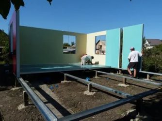 Применение сэндвич-панелей при строительстве дома