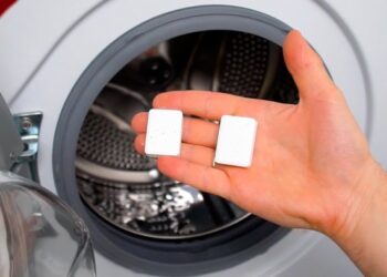 1 таблетка удалит всю грязь из стиральной машинки