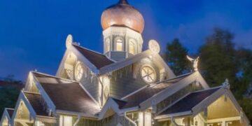 Какие светильники используются в архитектурном освещении