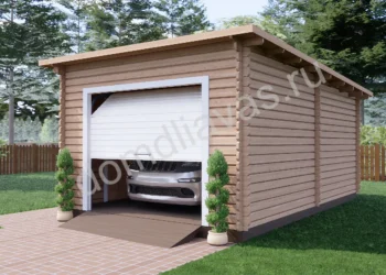 Преимущества гаражей из бруса: прочность, экологичность и энергоэффективность