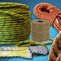 Область применения канатно-веревочной продукции