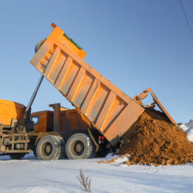 Область применения самосвала