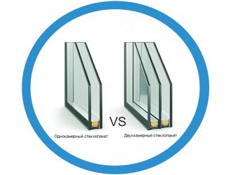 Как заменить однокамерный стеклопакет на двухкамерный?
