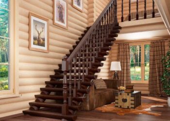 Особенности проектирования лестниц на второй этаж