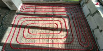 Как правильно выложить теплый водяной пол