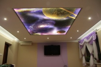 Преимущества натяжных потолков