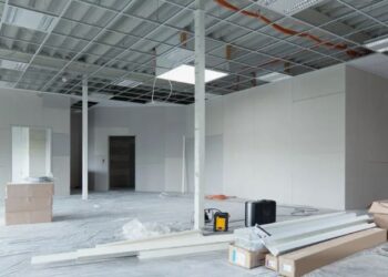 Что входит в ремонт офисного или торгового помещения?