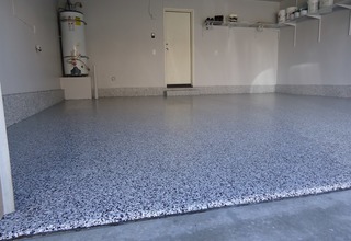 Разновидности наливных полов для улицы