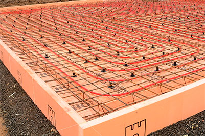 Технология заливки утепленной шведской плиты