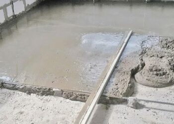 Как выровнять бетонную плиту: подъем бетонного пола без лишних хлопот