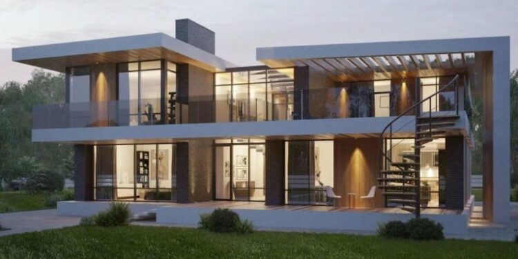 Преимущества и особенности строительства домов из трехслойных блоков