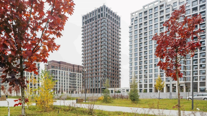 "Донстрой" ввел шестой квартал проекта "Остров" в Москве