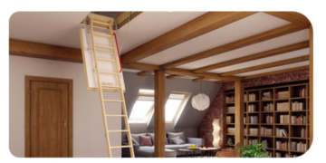 Преимущества чердачных лестниц