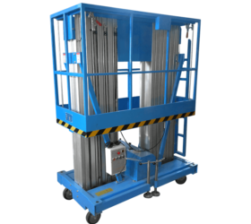 Что представляет собой двухмачтовый подъемник?