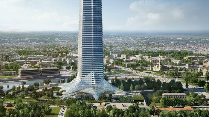 Кадыров сообщил о возобновлении строительства небоскреба "Ахмат-Тауэр"