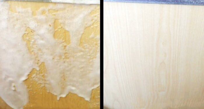 Как и чем быстро удалить жир с кухонной мебели