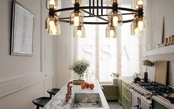 Совершенство промышленного дизайна: люстры в стиле лофт для вашего интерьера