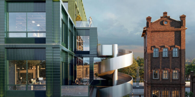 На севере-востоке Москвы завершилось перемещение исторической башни