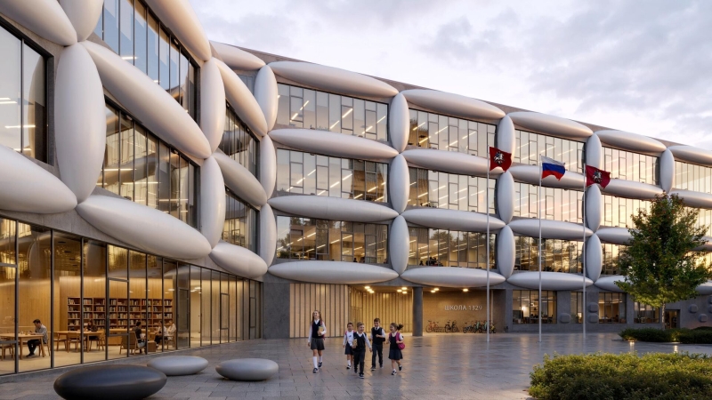 На западе Москвы построят школу в виде конструктора из молекул