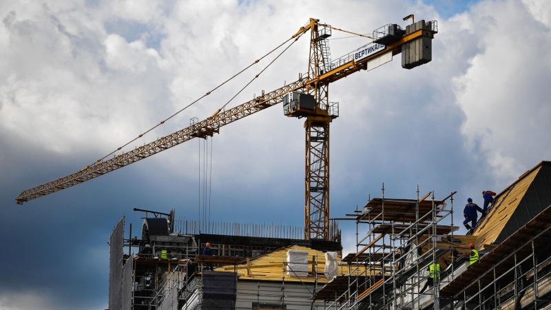 Объем запуска новых жилищных проектов в России вырос в полтора раза