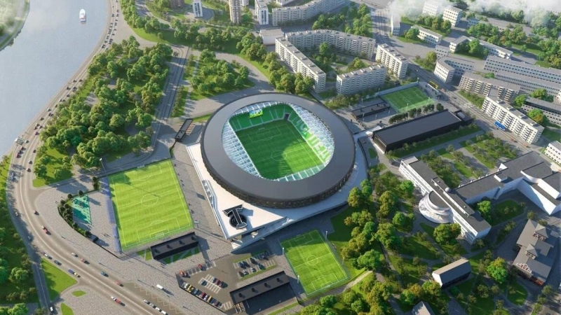Обновленный стадион "Торпедо" в Москве откроют в 2026 году