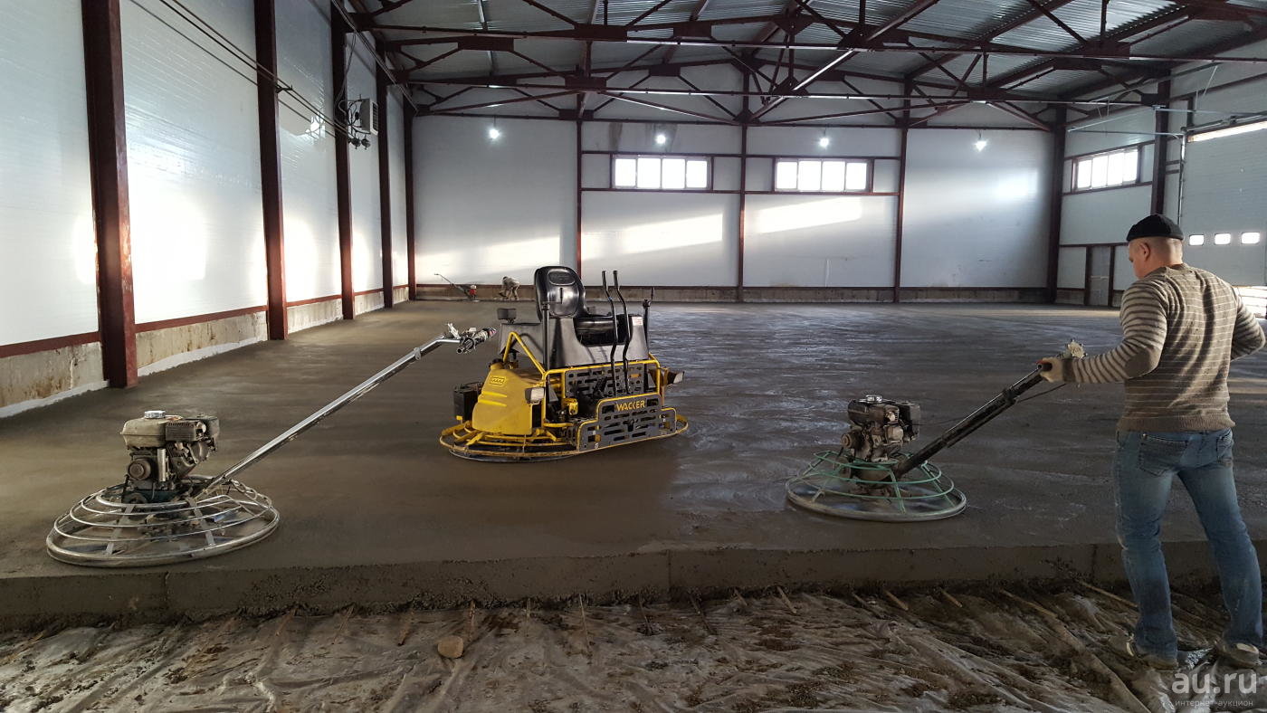 Устройство промышленных бетонных полов