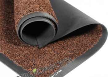Выбор грязезащитных ковриков на резиновой основе для прихожей
