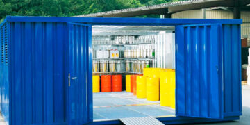 Склад ЛВЖ контейнерный: конструкция и преимущества