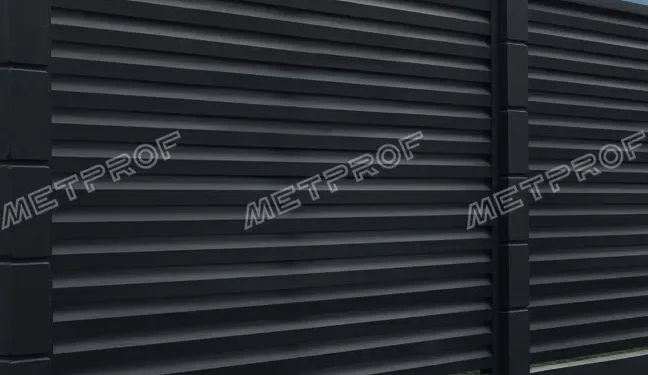 Особенности забора жалюзи