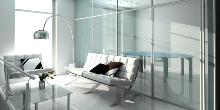 Стеклянные перегородки: виды, особенности и применение в интерьере