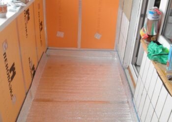 Утепление балкона пеноплексом