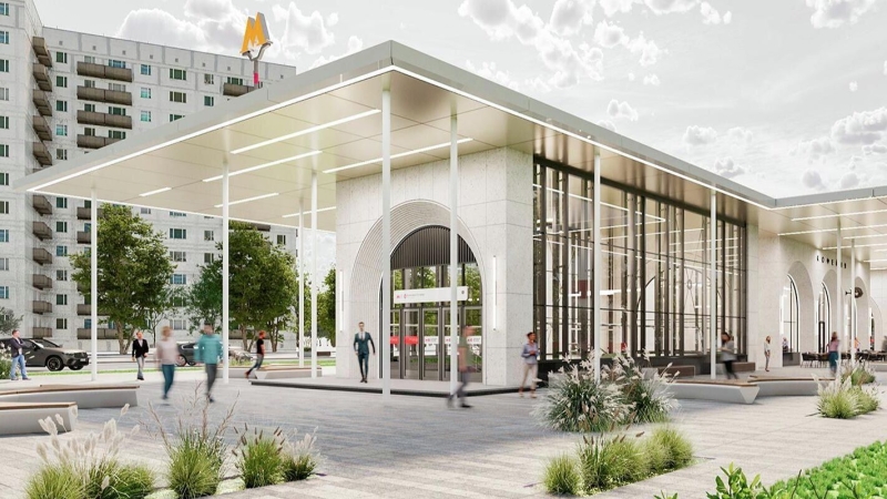 Утверждена архитектурная концепция станции "Кленовый бульвар" метро Москвы