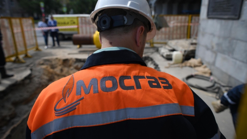 В Краснопахорском районе Москвы начали строить газопроводы