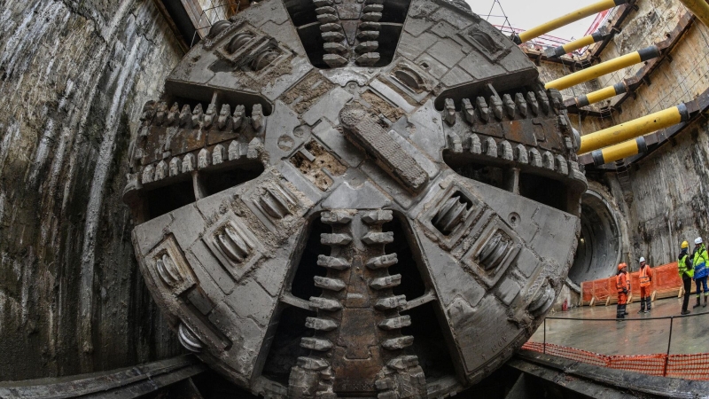 В Москве началось строительство станции "Луганская" Бирюлевской линии метро