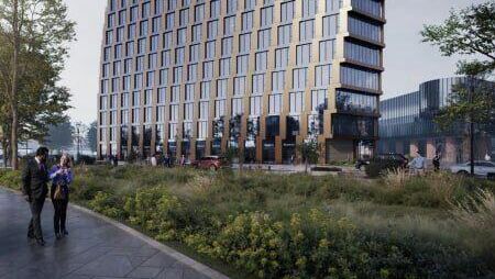 Власти Москвы одобрили облик бизнес-центра вблизи станции МЦК Верхние Котлы