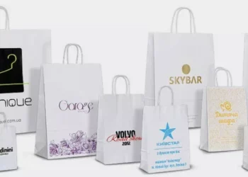 Производство бумажных пакетов с логотипом