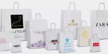 Производство бумажных пакетов с логотипом