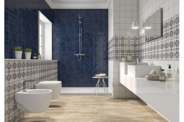 Разновидности керамической плитки для ванной