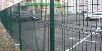 Применение сварной сетки для ограждения